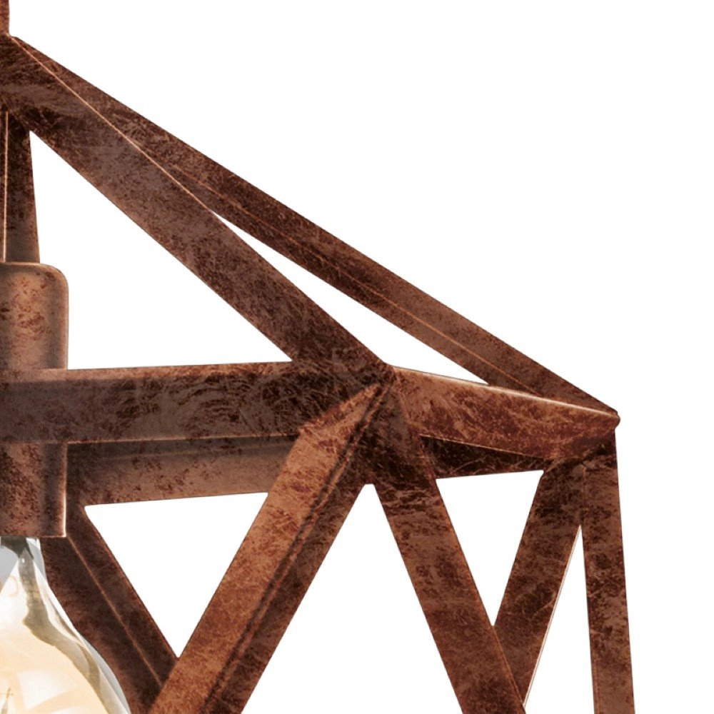 Hanglamp Embleton 30,5cm antiek koper Eglo 9002759497972