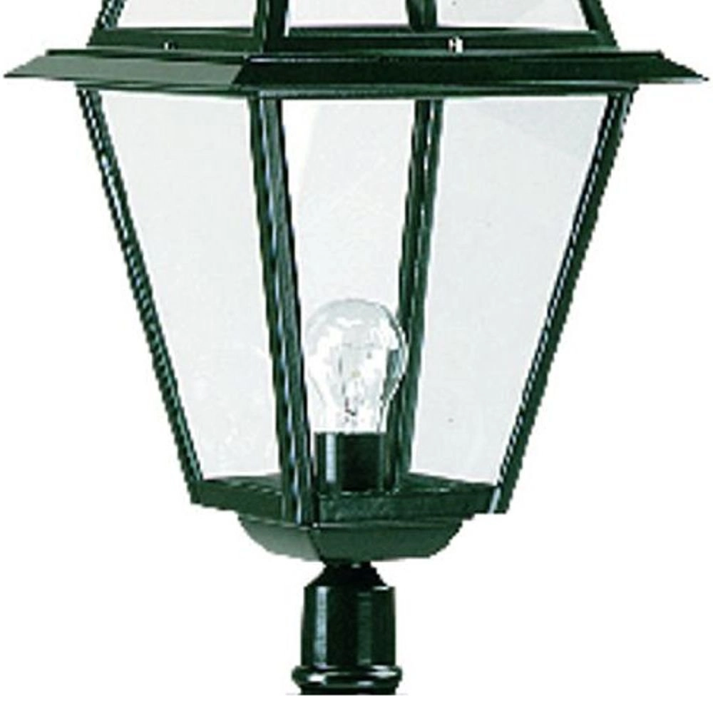 Nostalgische vierkante lantaarn lamp Maasdam K14 zwart KS Verlichting 8714732151245