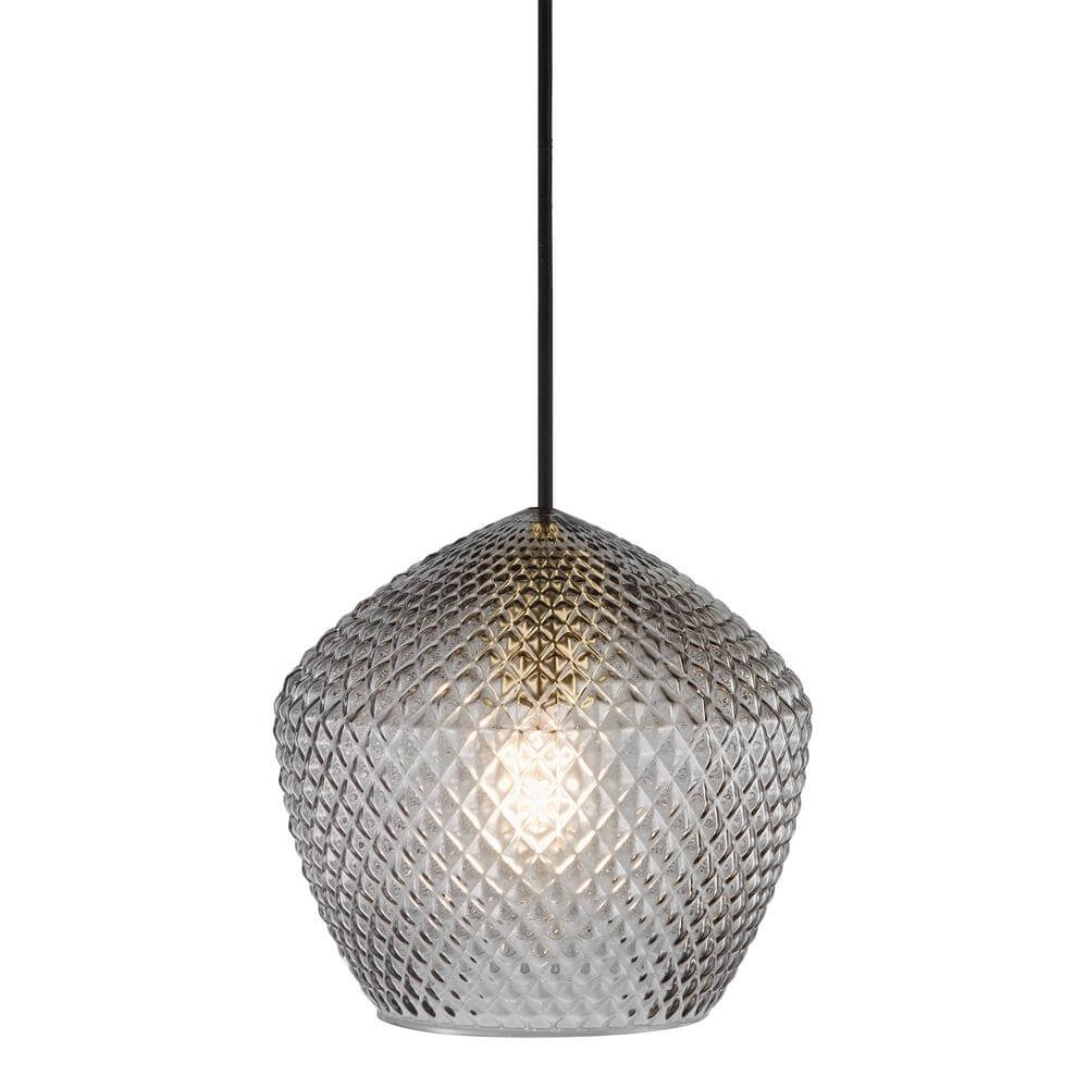 Plafondlamp Orbiform messing met smoke glas Nordlux 5704924001536