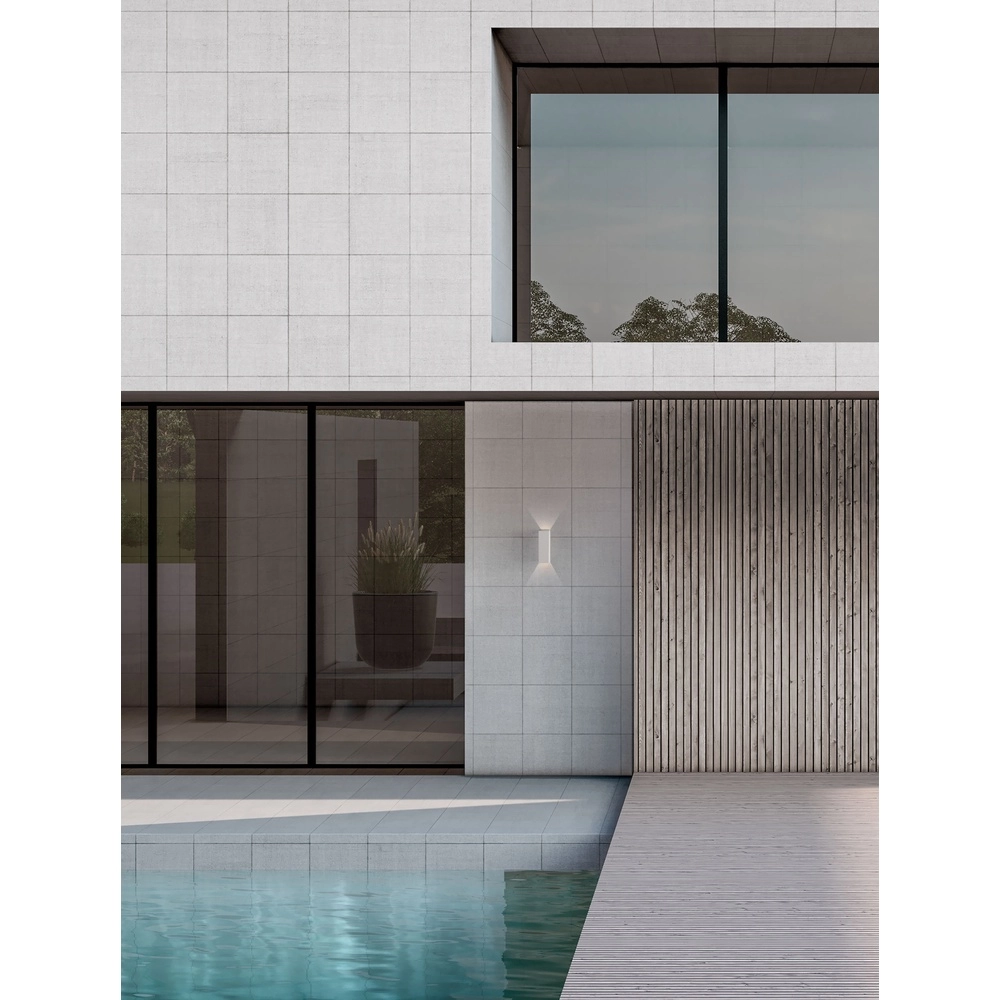 Strakke wandspot Orion wit Lyora 5212017470485