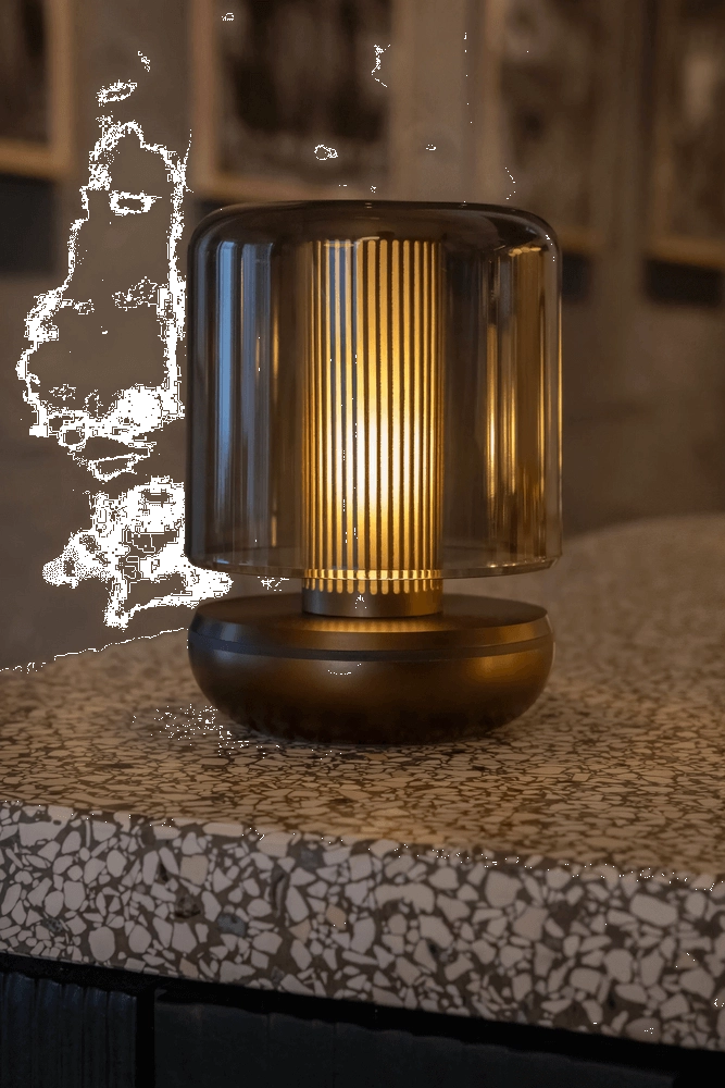 Oplaadbare tafellamp Firefly bronze smoked Humble 6097522865846