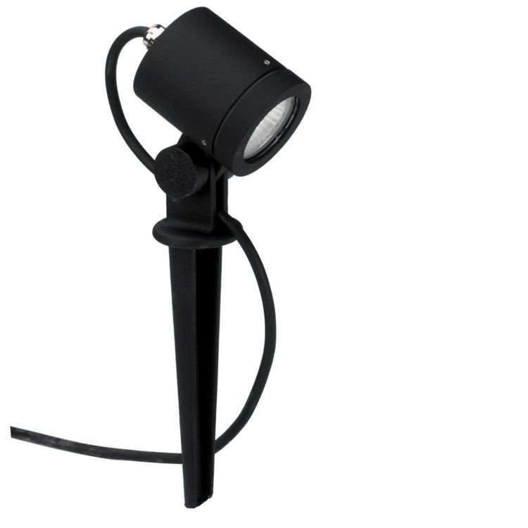 Tuinspot op pin Orientable GU10 8,5cm zwart Tuinspot op pin Orientable GU10 8,5cm zwart