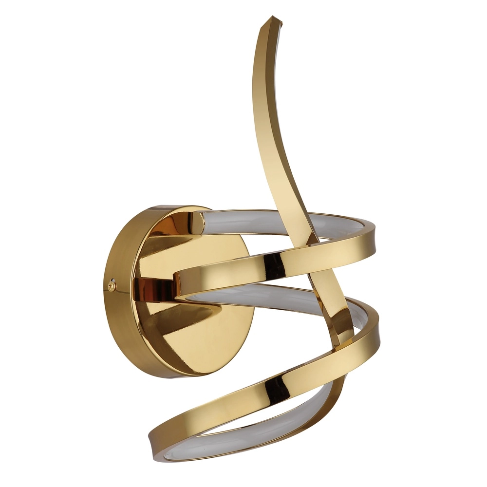 Krul wandlamp Iduna goud Globo 9007371510429