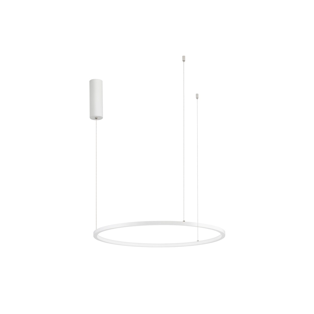 Ronde hanglamp Tarquin wit Ø 60cm Lyora 5212017438256