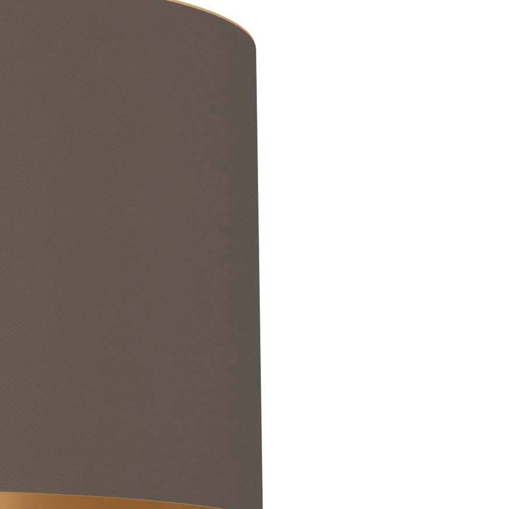 Desing plafondlamp Santandria goud met bruine kap Stars of Light 9008606274772