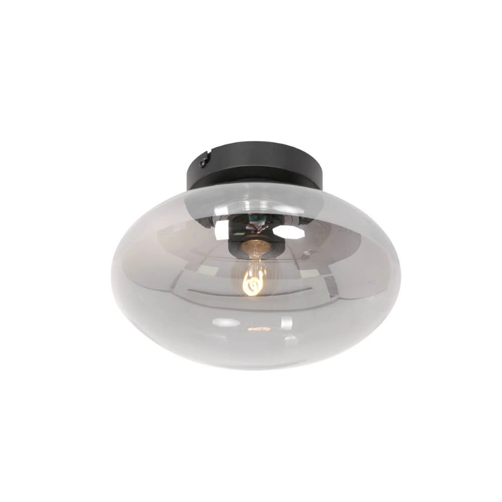 Glazen plafondlamp Reflexion ovaal Ø 25cm Steinhauer 8712746161328