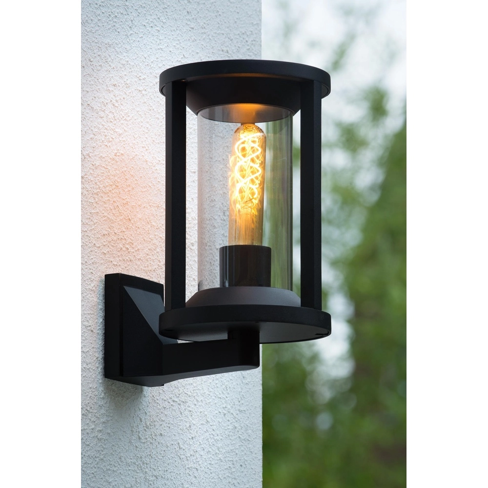 Voordeur lamp Cadix zwart IP65 Lucide 5411212151896
