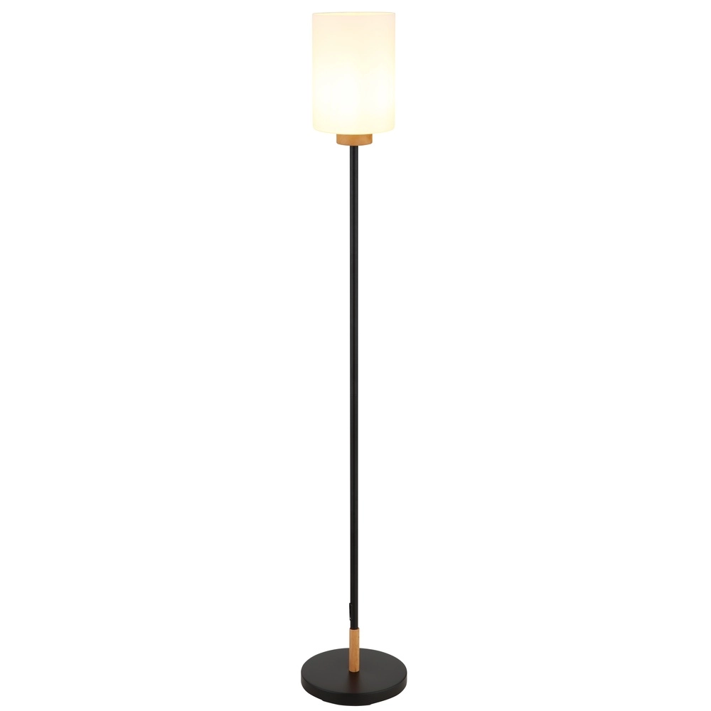 Vloerlamp Rowena zwart Globo 9007371580996
