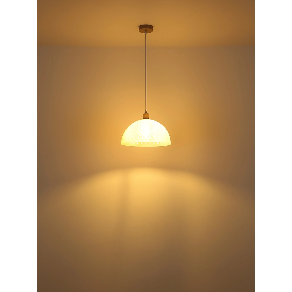 Enkele hanglamp Selma zand bruin Globo 9007371589104