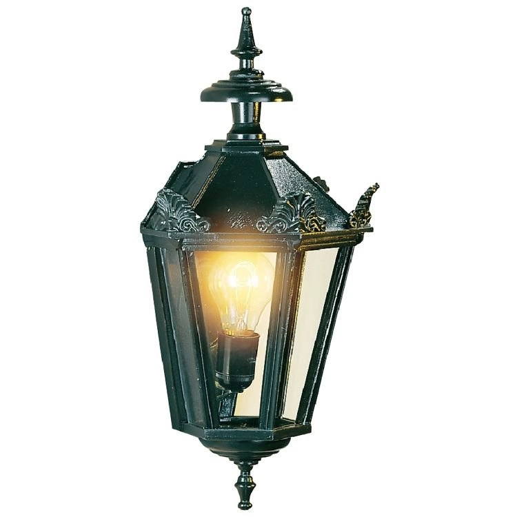 Nostalgische wandlamp Oxford 10 met kronen