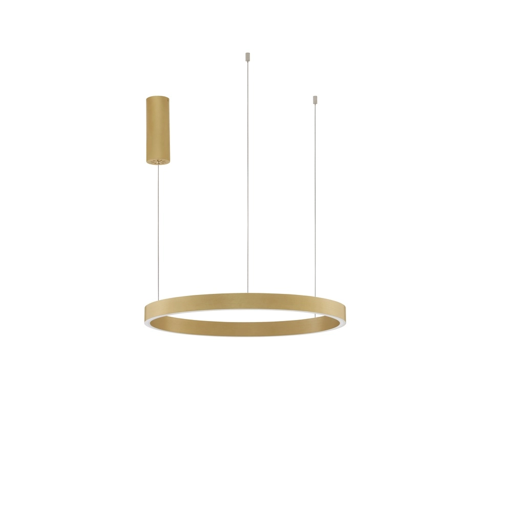 Gouden hanglamp Elowen design Ø 60cm Lyora 5212017439062