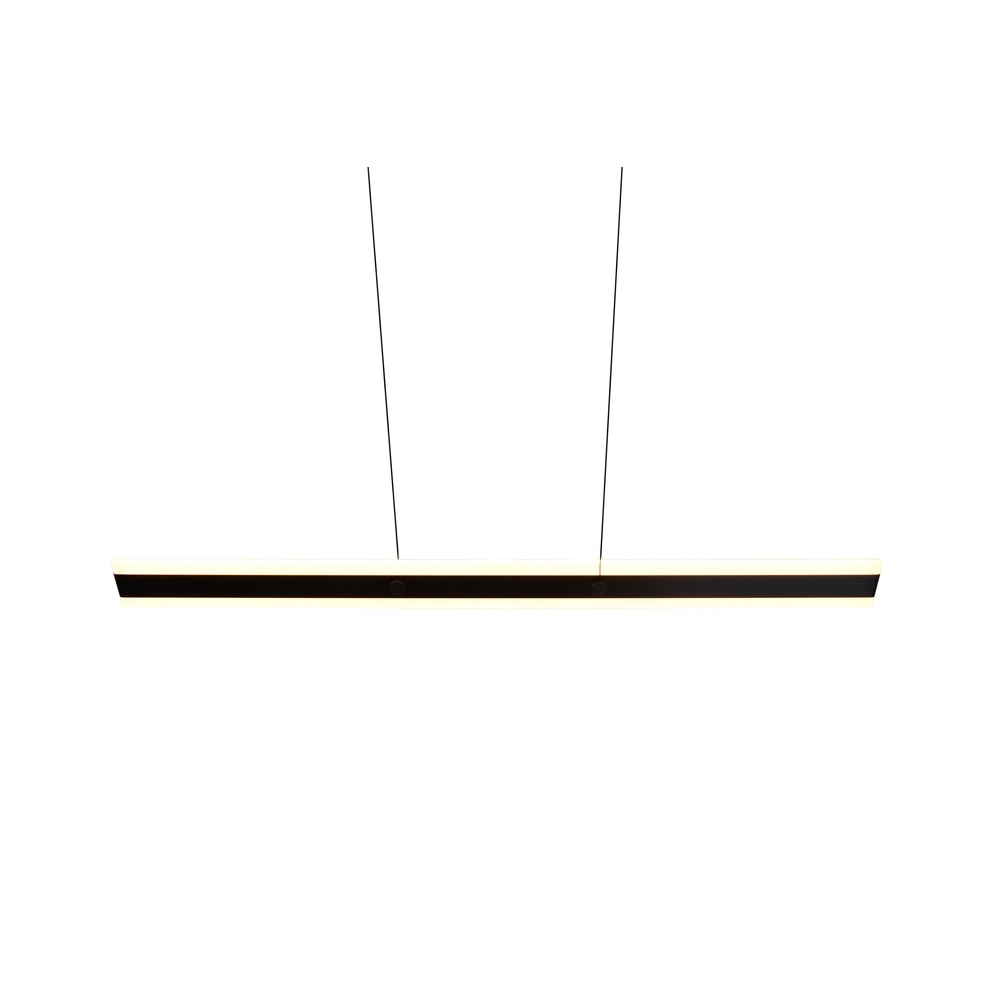Moderne hanglamp Arcola 115cm zwart Trio 4017807661972