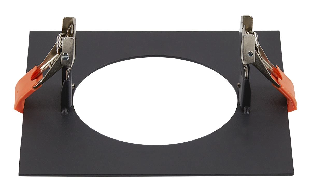 Inbouwframe voor Numinos S recht 160/100mm zwart SLV 4024163262255