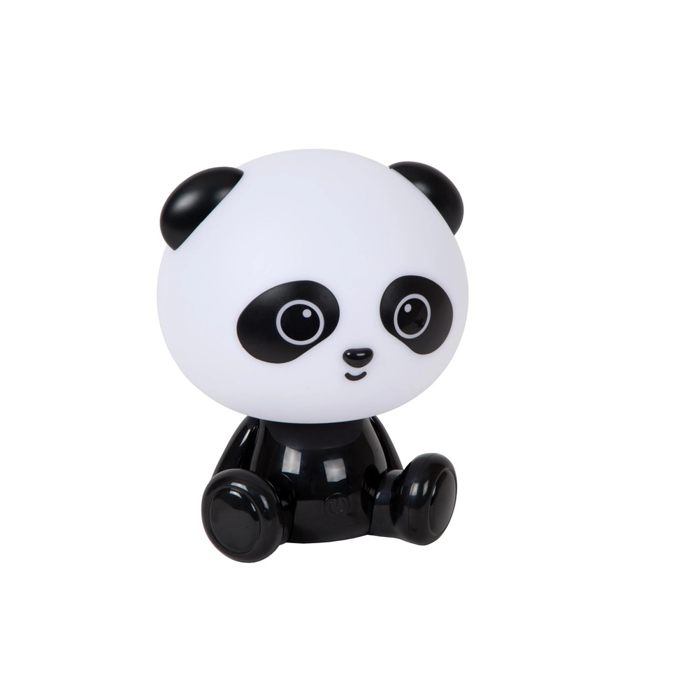 Nachtlampje Dodo Panda kinderkamer zwart