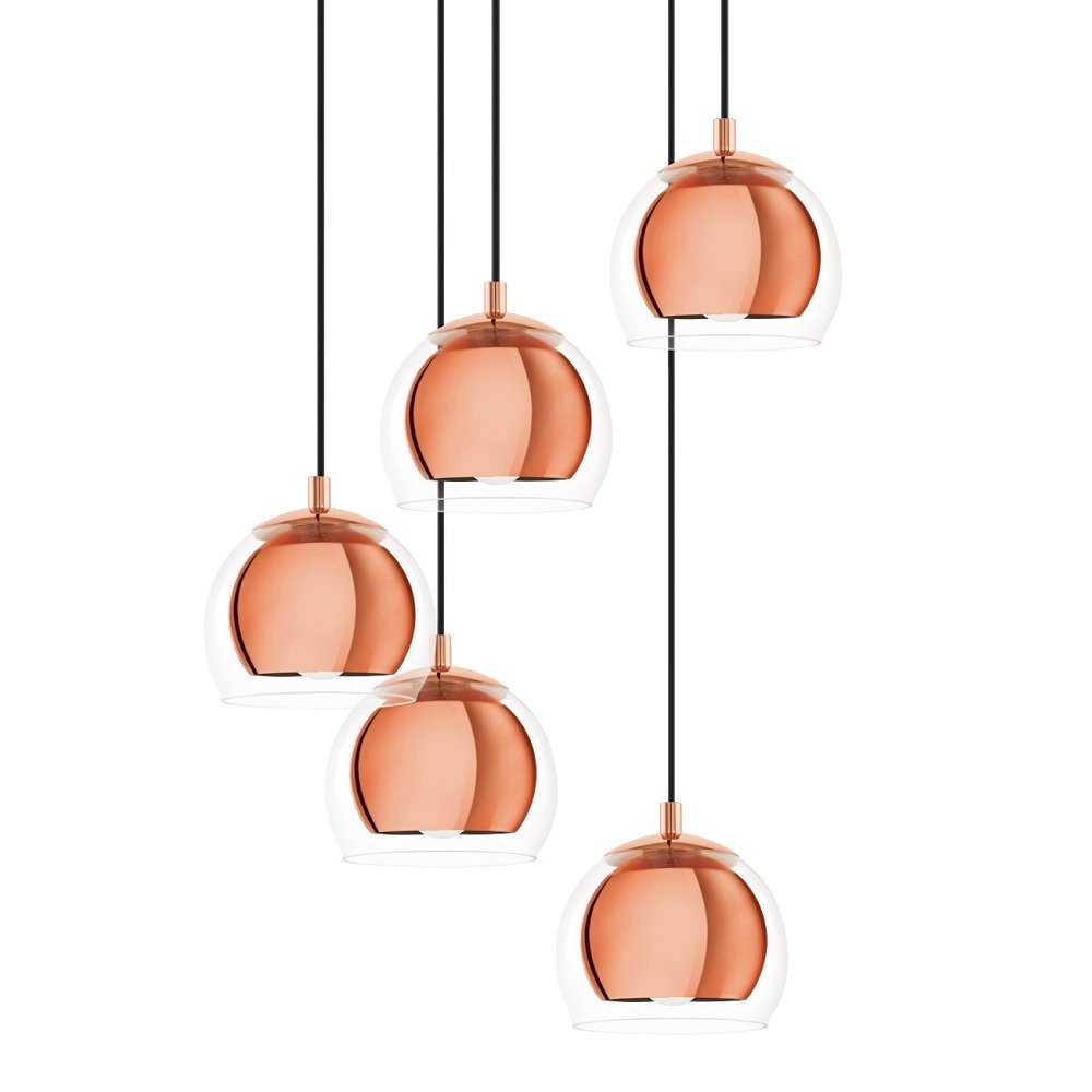 Roodkoperen vide lamp Rocamar 1 Eglo 9002759985950