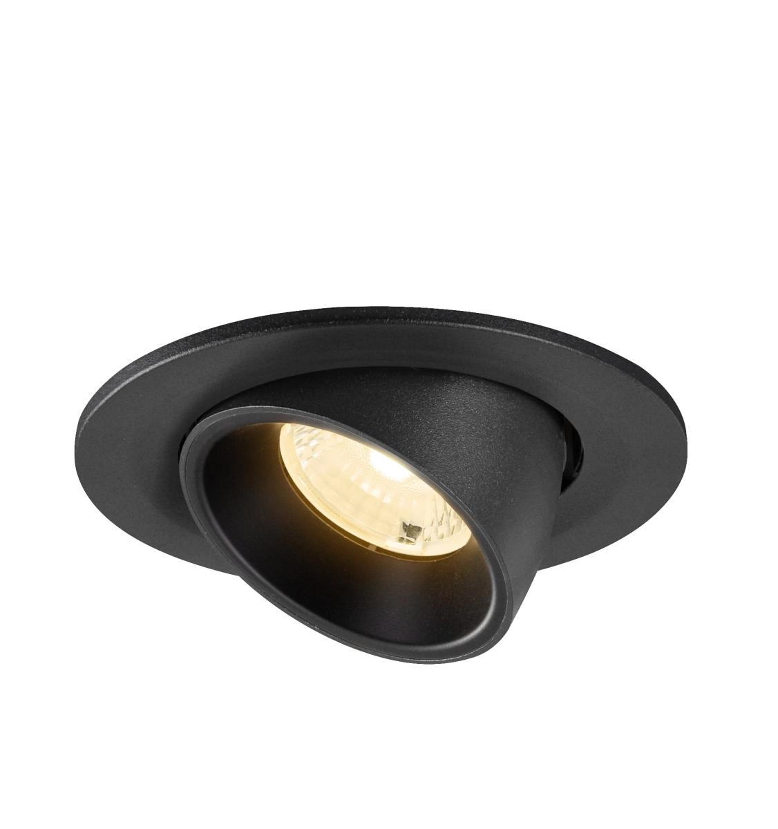 Inbouwspot Numinos Gimble S zwart 3000K - 40gr SLV 4024163313544