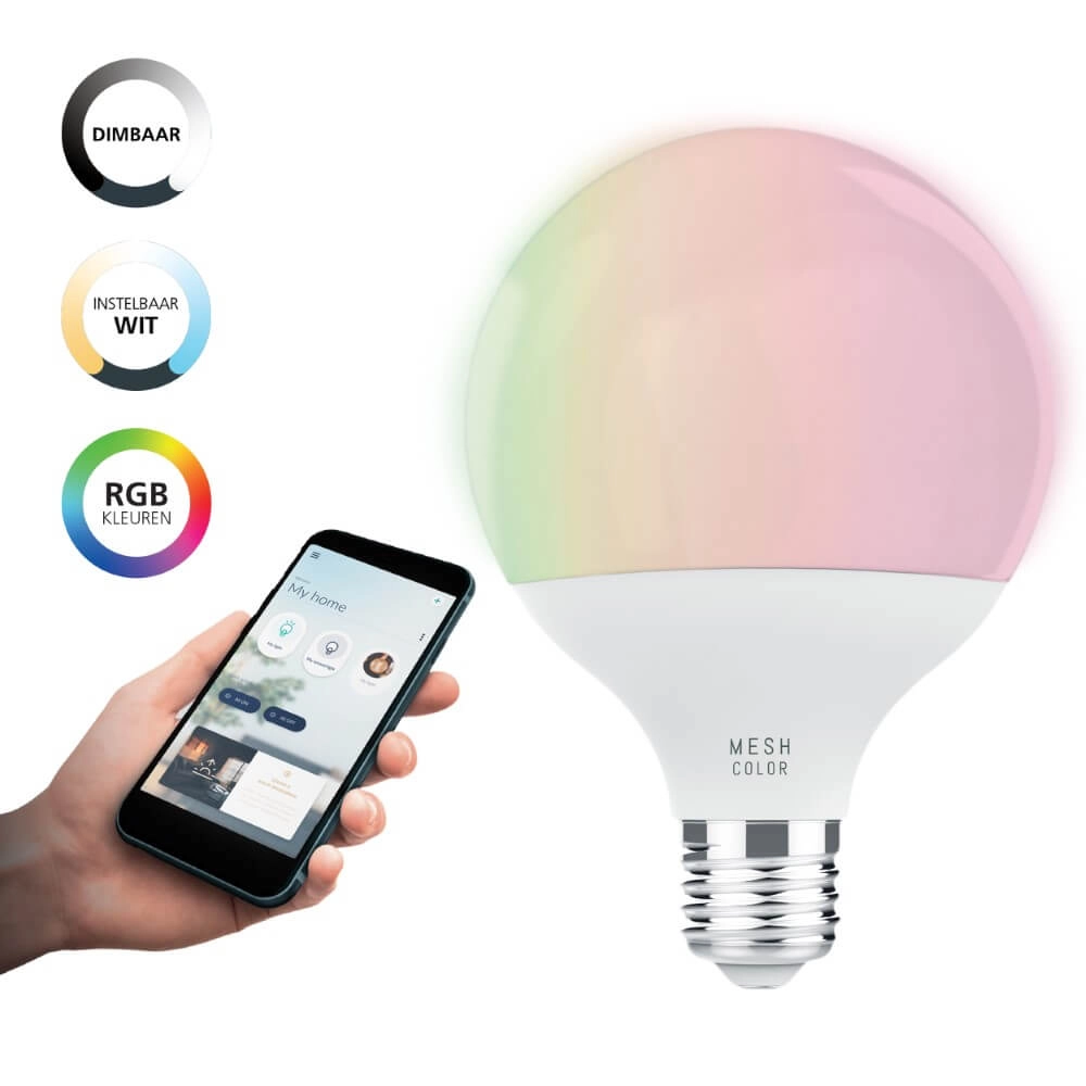 Led lampenbol Zigbee - E27 - 13.5 watt - 2700-6500K - G95 Eglo 9002759122546
