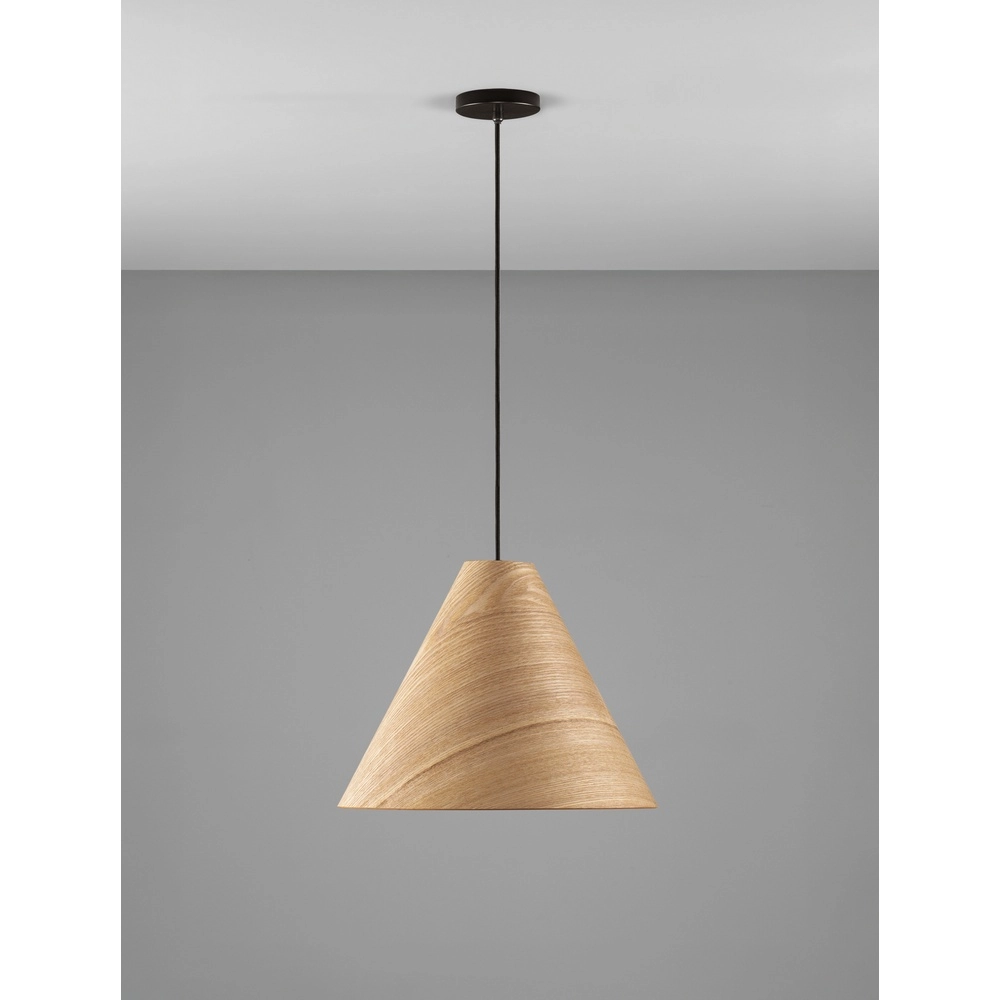 Houten hanglamp Elysian Ø 45cm Lyora 5212017468253