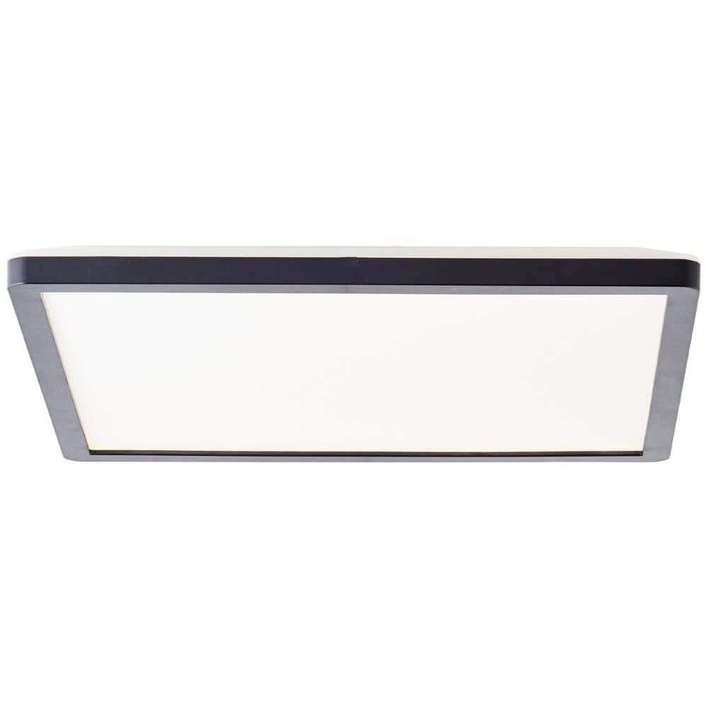 Plafondlamp Milton 29,5 x 29,5cm zwart Brilliant 4004353413636
