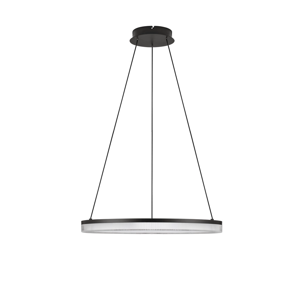 Zwarte hanglamp Lonela enkel Lyora 5212017467058
