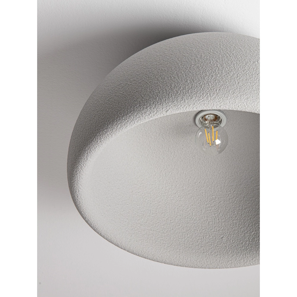 Moderne plafondlamp Davo grijs Ø 50cm Lyora 5212017495730