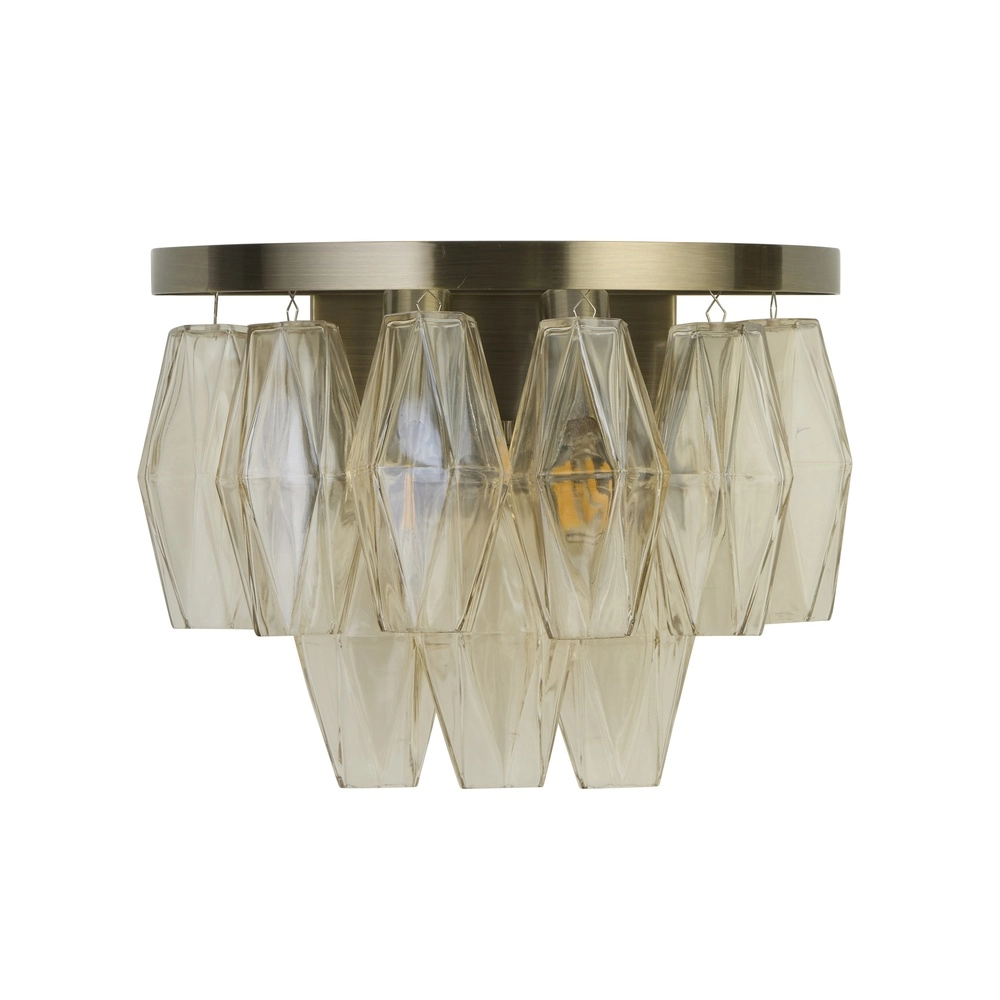 Wandlamp Alba antiek messing Searchlight 5,05342E+12