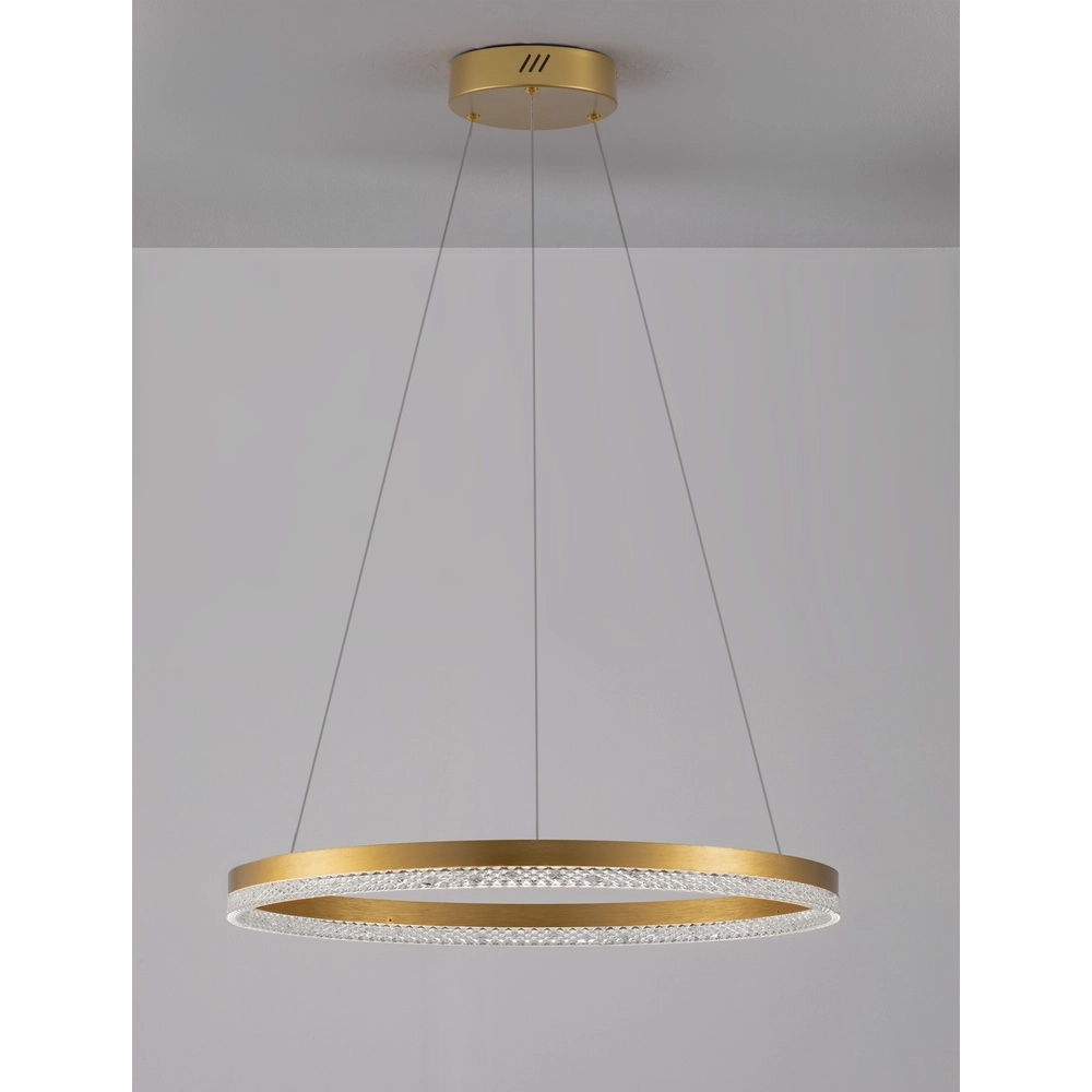 Hanglamp Adria goud Ø 60cm Lyora 5212017443793