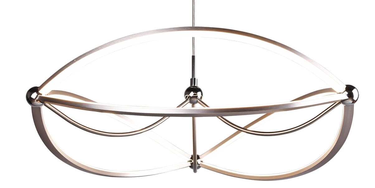 Design hanglamp Charivari Ø 62cm Trio 4017807454000