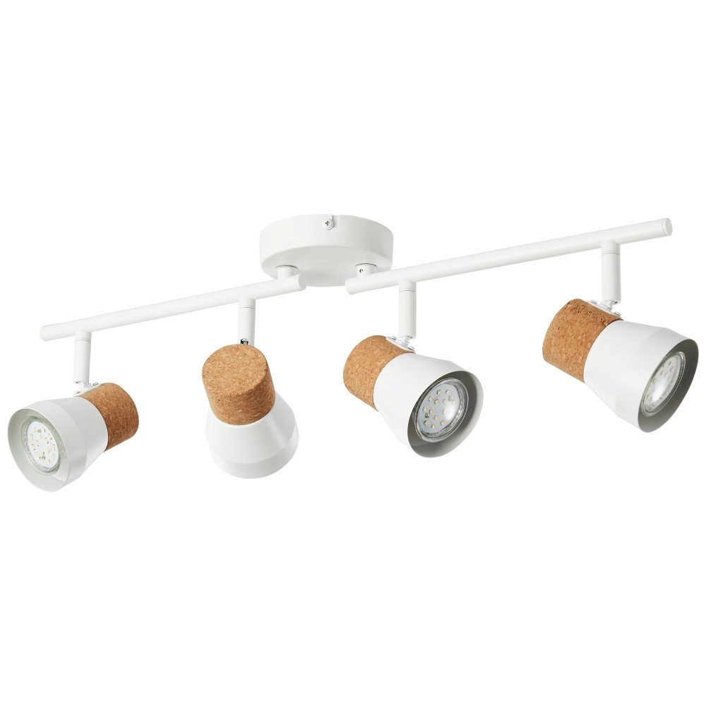 Kurken plafondspot Moka 4-lichts Brilliant 4004353321184