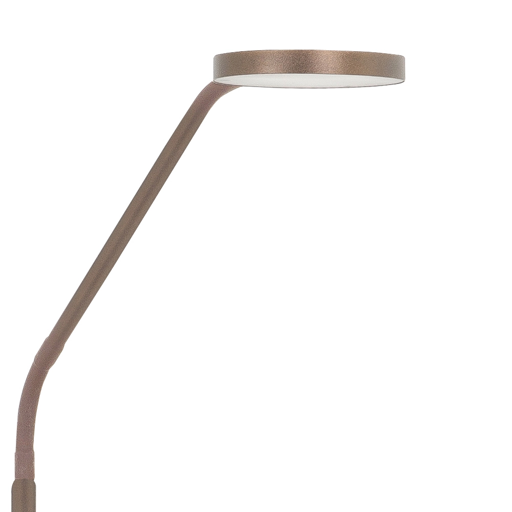 2-lichts led leeslamp Málaga choco Highlight 8718379052491
