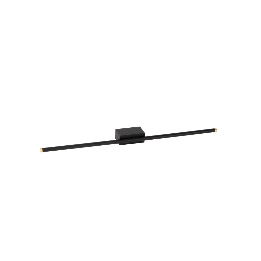 Wandlamp Marnik 59cm zwart