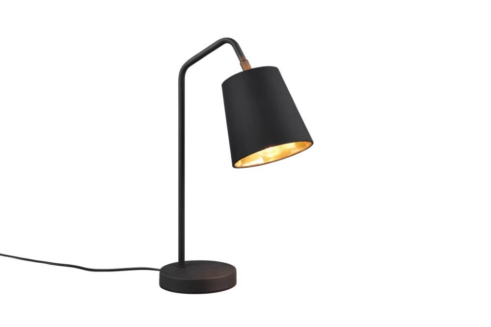 Zwarte tafellamp Buddy richtbaar Trio 4017807600414