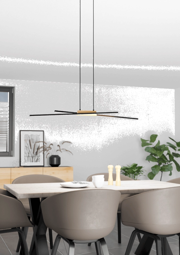 Moderne hanglamp Panagria met led Eglo 9008606244249