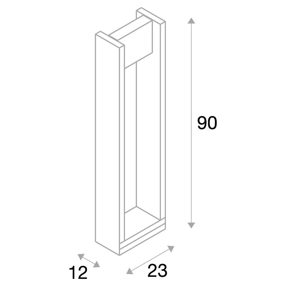 Led terraslamp Quad Pole SLV 4024163231916