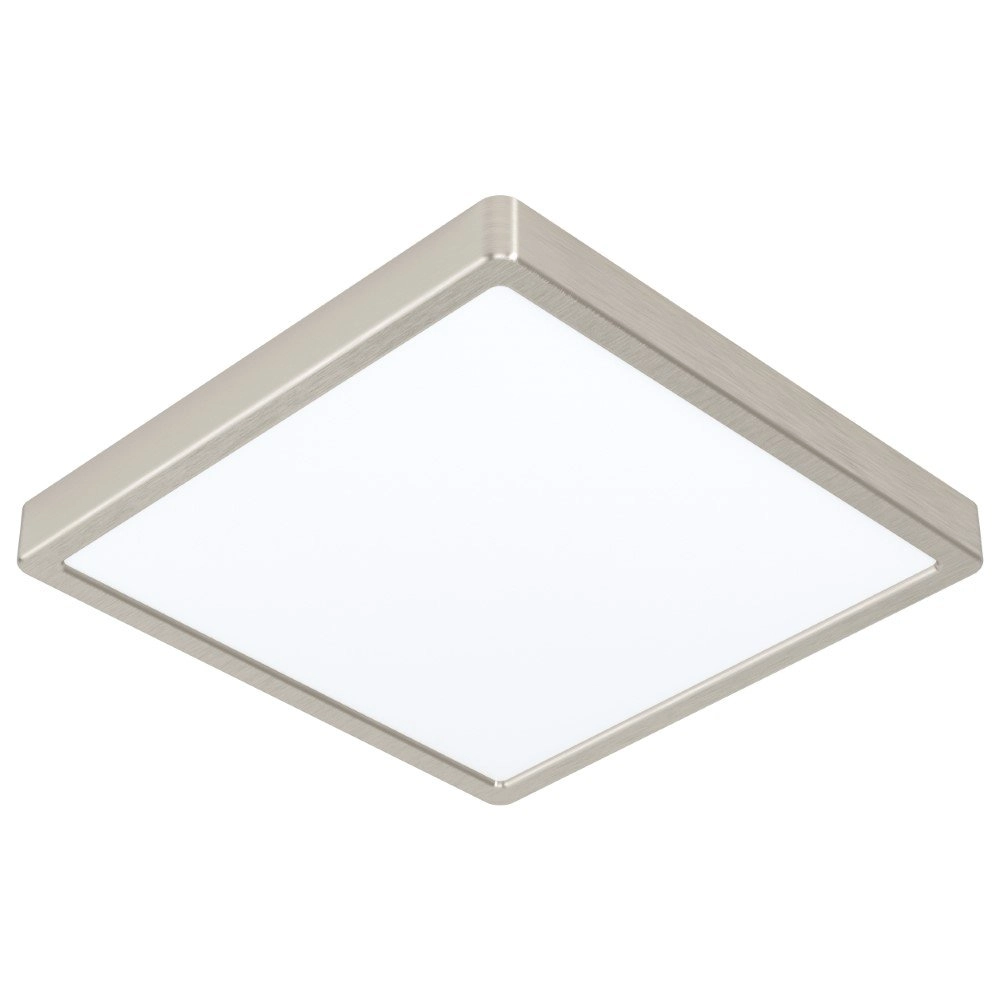 Vierkante plafondlamp Fueva 5 28,5cm - 4000K RVS Vierkante plafondlamp Fueva 5 28,5cm - 4000K RVS