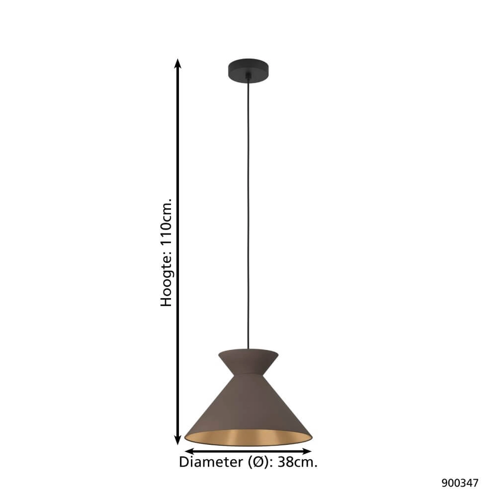 Chique hanglamp Nastasia Ø 38cm Eglo 9008606238859
