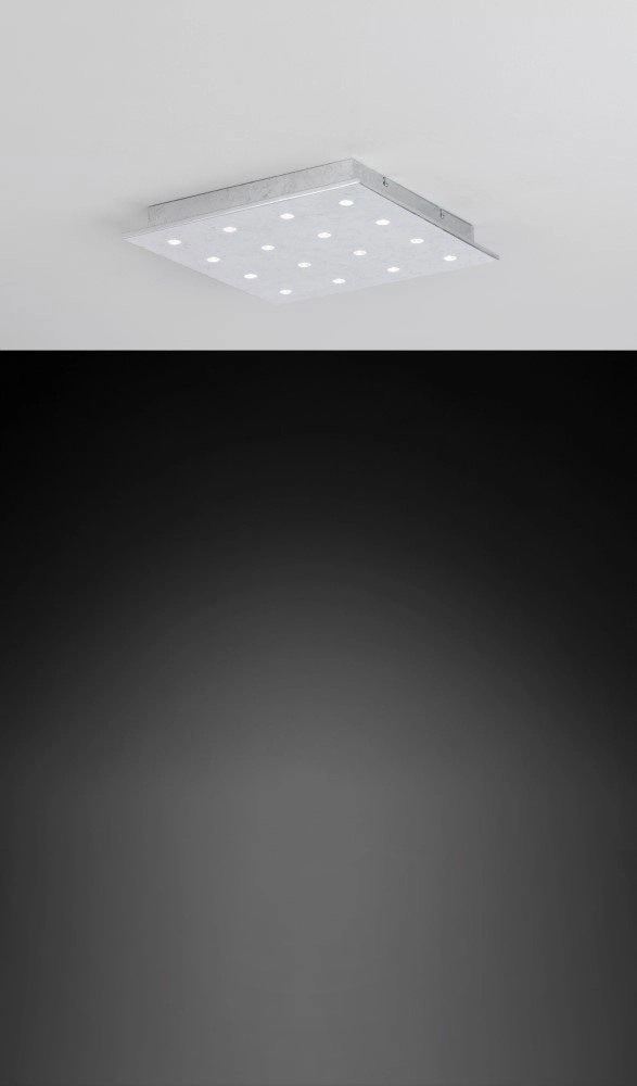 Design plafondlamp Vezeno 1 zilver 37cm Stars of Light 9002759390730
