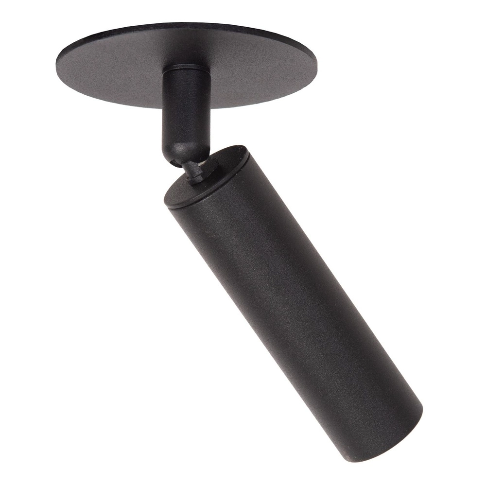 Plafondspot Keoni Ø 8cm zwart Lucide 5411212094346