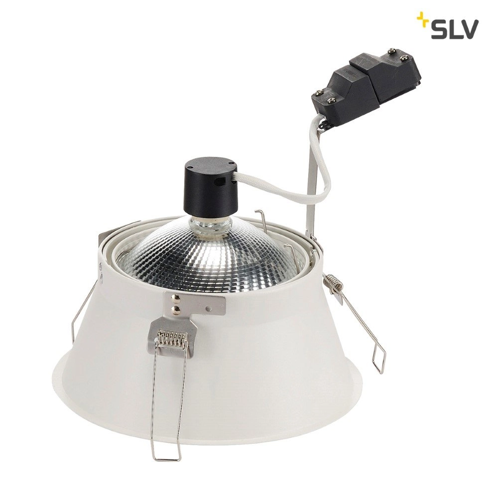 Inbouwspot Horn 18,5cm wit SLV 4024163168748