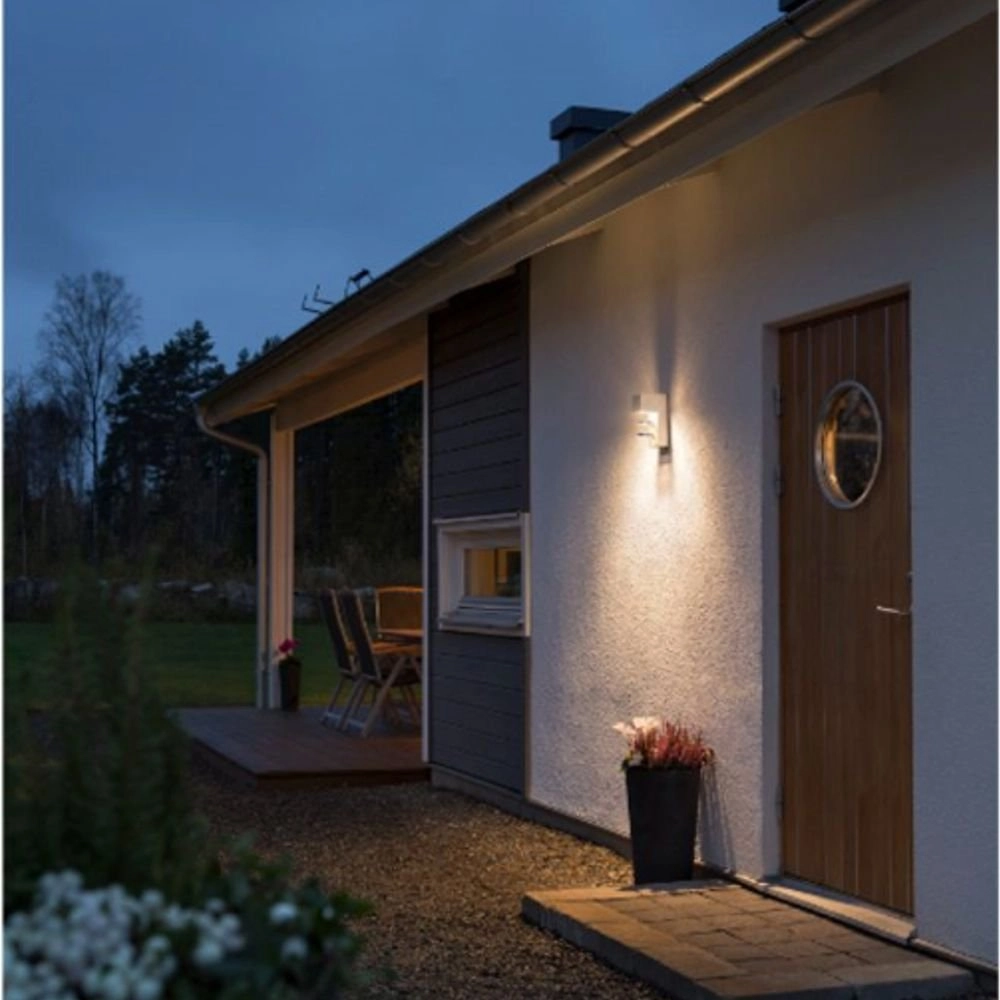 Witte buitenlamp Acerra Led Wandspot KonstSmide 7318307957259