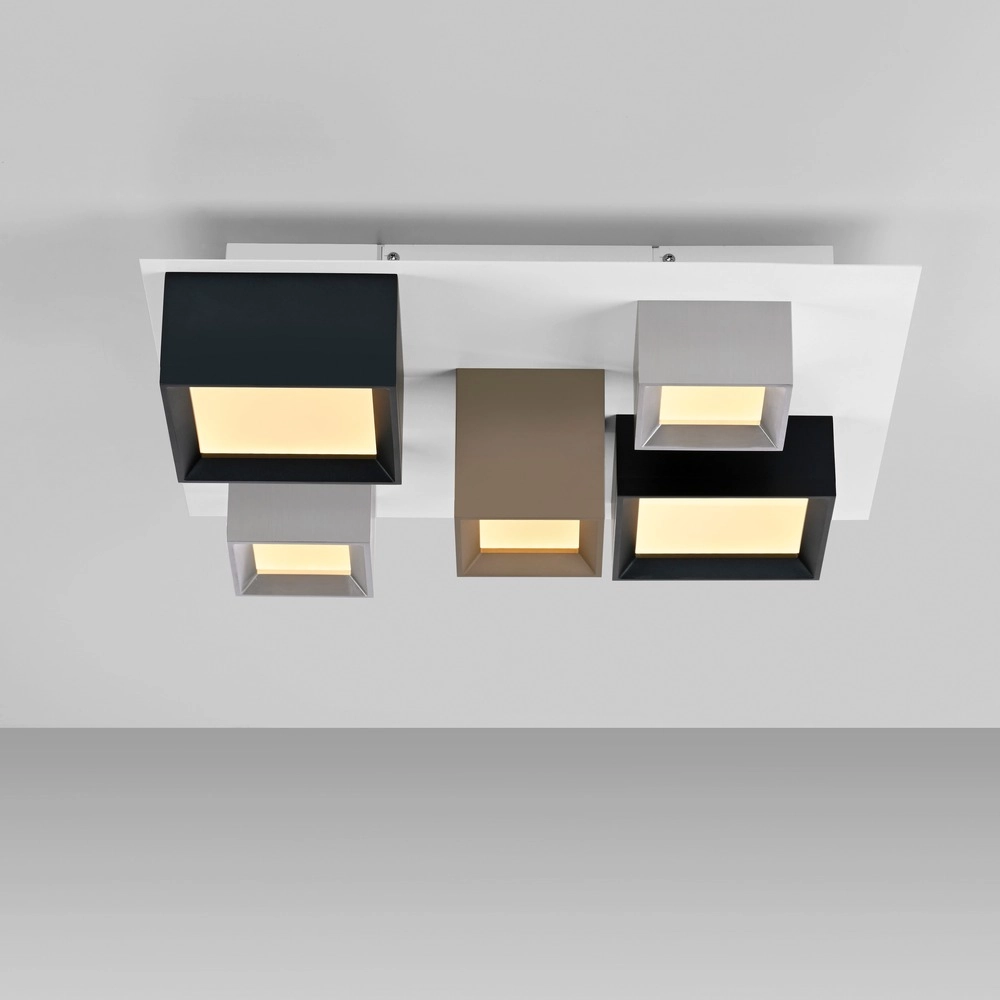 Led plafondlamp Pure Manhattan 5-lichts Paul Neuhaus 4012248396889