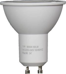 Led lamp GU10 - 1W - 3000K