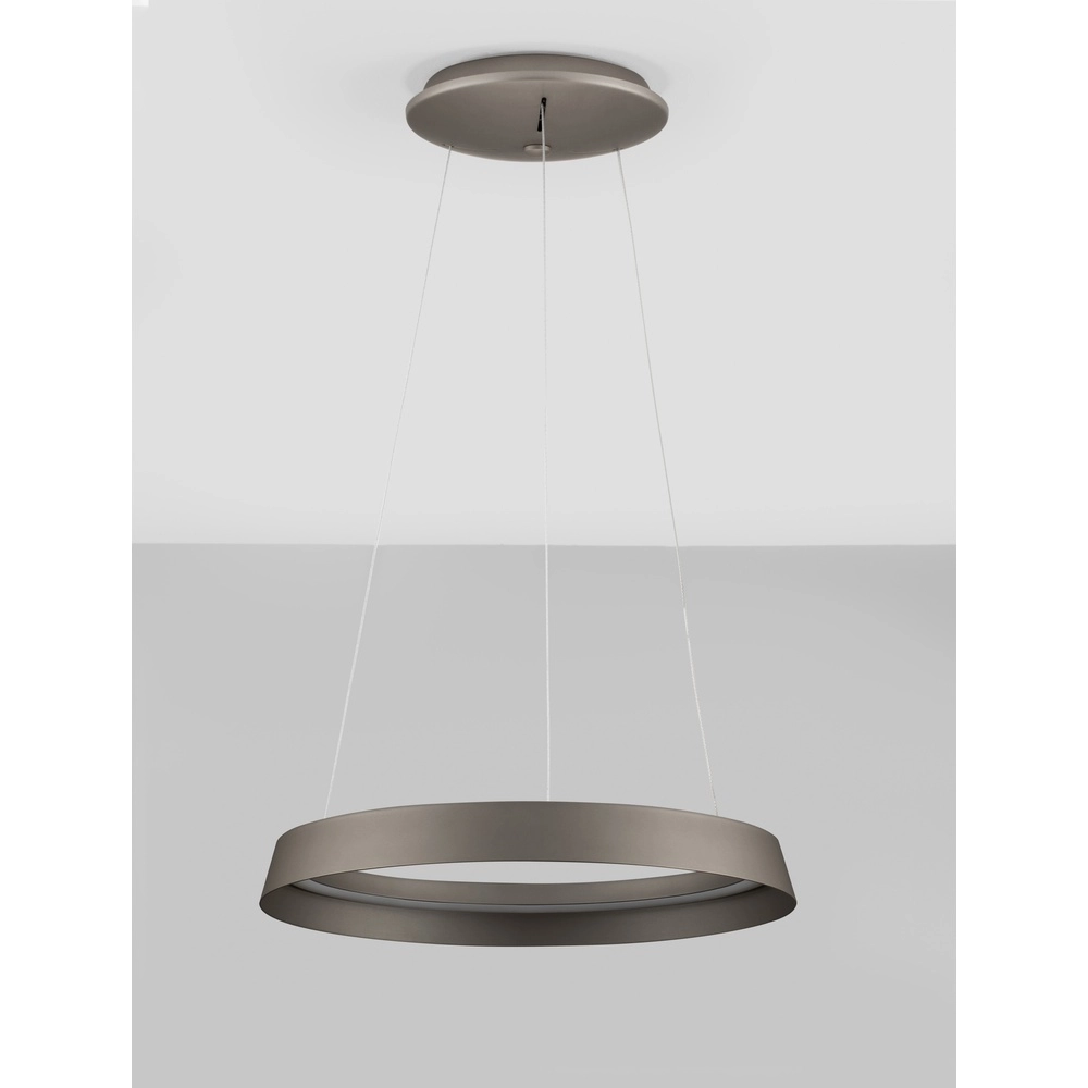 Design hanglamp Ormi Ø 45cm champagne Lyora 5212017448811