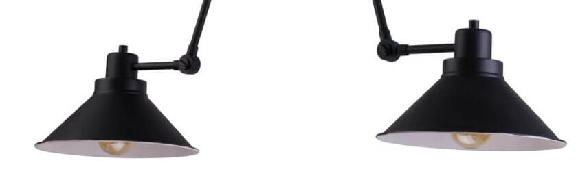 2-lichts plafondlamp Techno Lyora 5903139914390