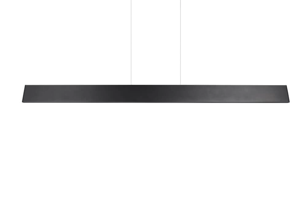 Led kantoor hanglamp Galway 150cm - zwart Trio 4017807616668