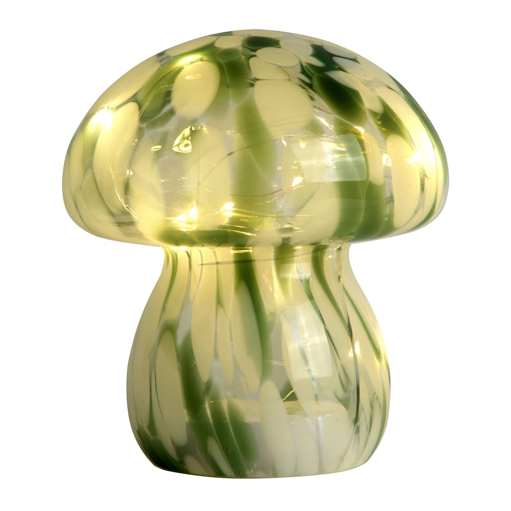 Tafellamp Amelia paddenstoel groen