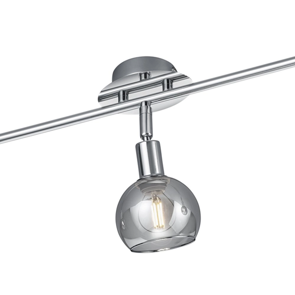 Plafondlamp Chroom Brest 3-lichts verstelbaar Trio 4017807434194