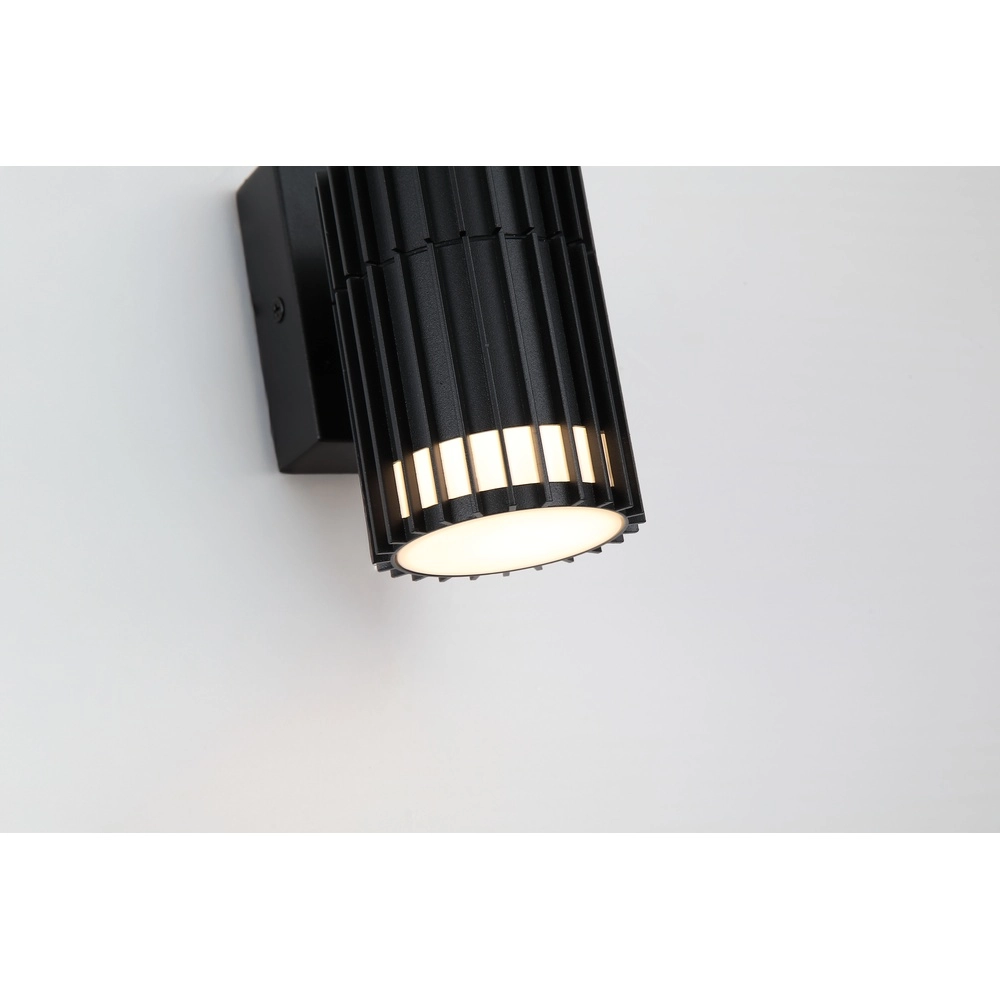Wandlamp Detroit zwart enkel Searchlight 5053423300511