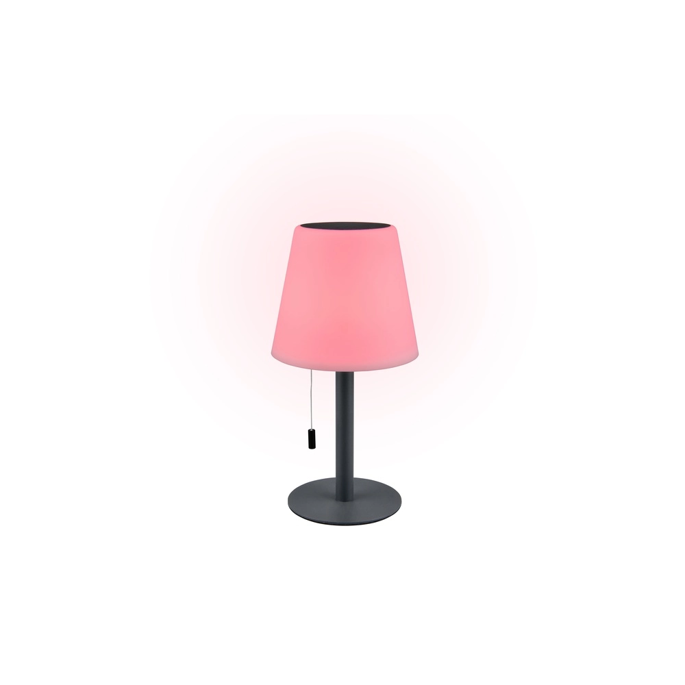 Tafellamp Lamure antraciet Trio 4017807699036