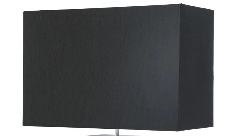 Zwarte schemerlamp Mirror Searchlight 5013874416667